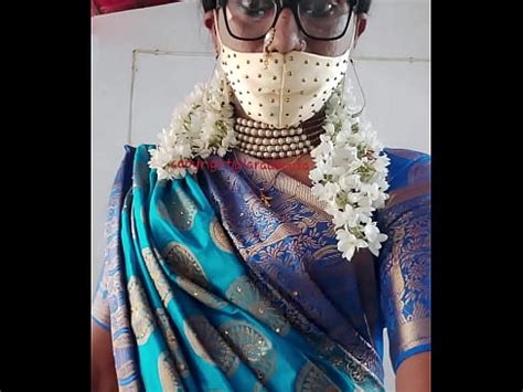 Indian Beautiful Crossdresser Model In Blue Saree XVIDEOS