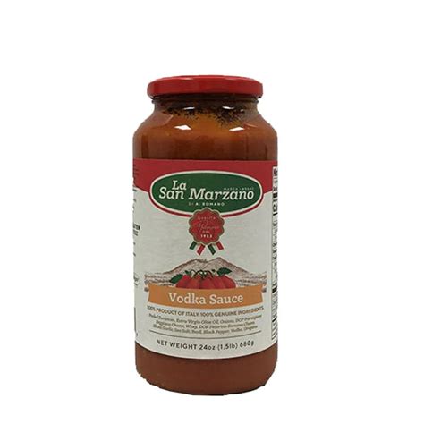 La San Marzano Vodka Sauce 660ml