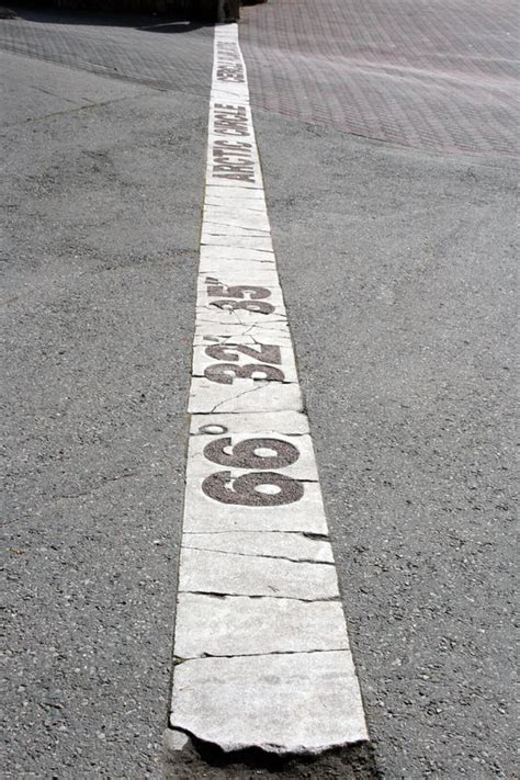 Arctic Circle Line stock image. Image of signs, sign - 33496165