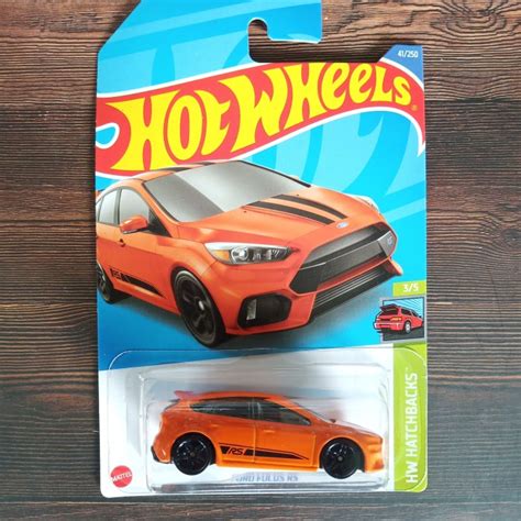Jual HOT WHEELS FORD FOCUS RS ORANGE HW HATCHBACKS Shopee Indonesia