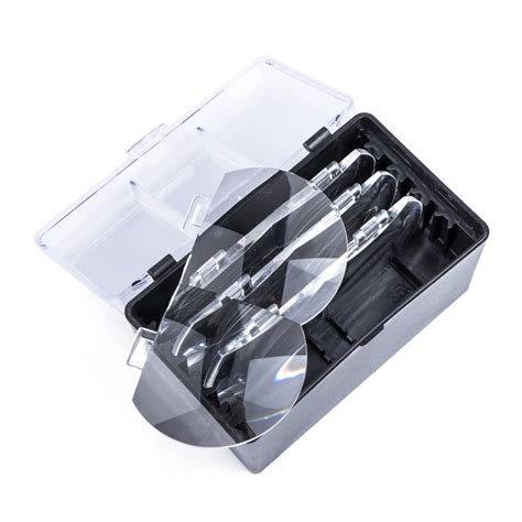 Лупа бінокулярна MG81001B з Led підсвічуванням, 1,7Х 2Х 2,5х 3,5Х ...