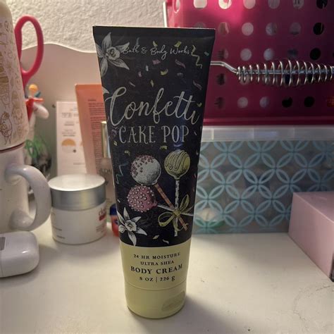 Confetti Cake Pop BBW Lotion Tested Once By Me Depop