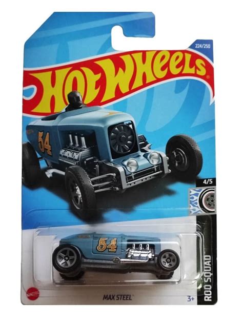 HCT29 Машинка металлическая игрушка Hot Wheels коллекционная модель MAX STEEL серый купить с