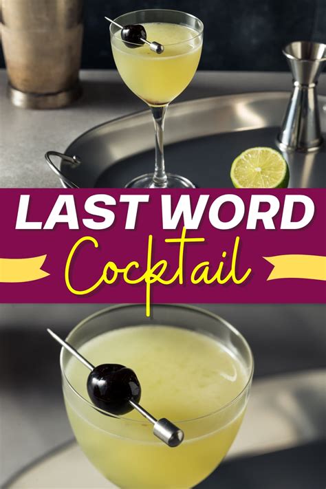 The Last Word Cocktail (Classic Recipe) - Insanely Good