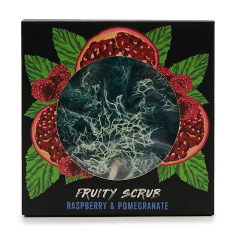 Fruity Scrub Soap On A Rope Raspberry Pomegranate