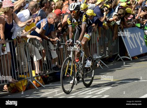 Daniel Teklehaimanot Of Mtn Qhubeka Squad Crosses The Finish Line In