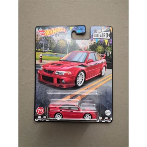 Hot Wheels Mitsubishi Lancer Evolution Vi Cc Boulevard Shopee Malaysia
