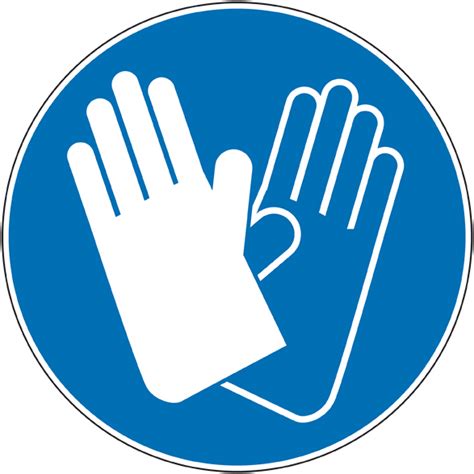 Pictogramme Gants De Protection Obligatoire Norme Iso7010