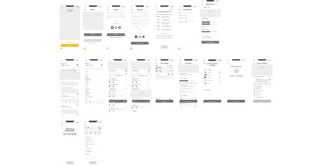Food Delivery App Wireframes Figma Community