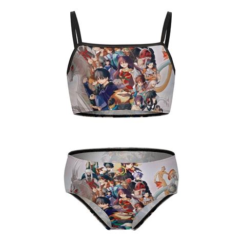 InuYasha Girls Bikini Swimsuits Two Piece Beach Bathing Suit Swimwear 7 9Y 120cm Walmart