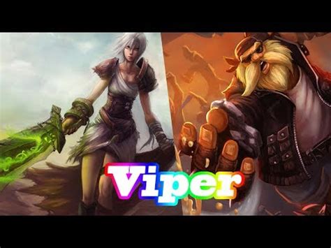 Viper Riven Vs Freelancer Gragas Top Best Riven Plays Riven New