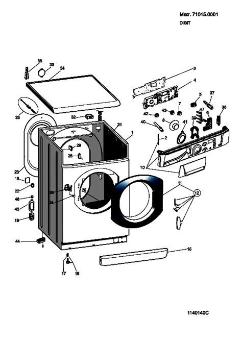Стиральные и сушильные машины Hotpoint-Ariston ARSF 80 (CSI).L | Схема