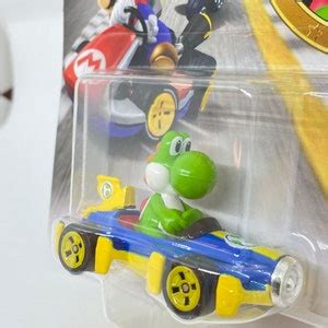 Yoshi Mach Mario Kart Hot Wheels Etsy