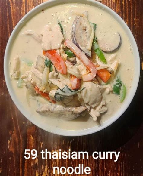 Thai Siam Restaurants Menu Crown Hill Wa