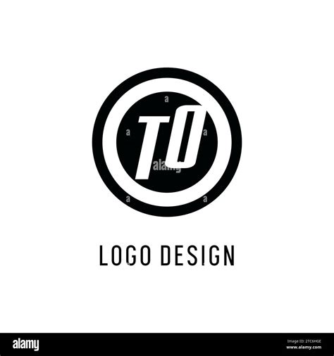 Initial To Logo Concentric Circle Line Clean And Simple Monogram Logo