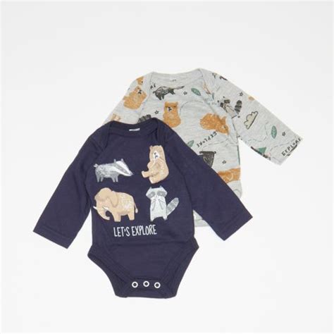 Baby Boys Forest Animals PPK Body Vest Navy/Grey Pick n Pay | South Africa | Zando