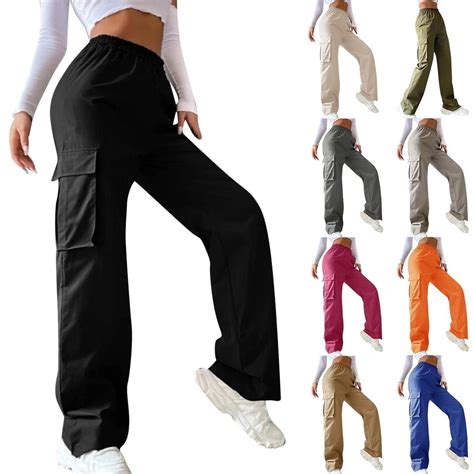 Купить (Куниде) Женские модные повседневные уличные мешковатые брюки ...