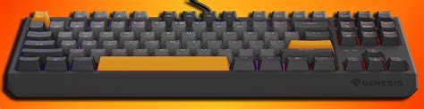 Genesis Thor 230 TKL tania klawiatura mechaniczna która jest cichsza od rywali System Hot
