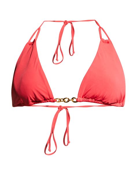 Pq Swim Triangle Chain Bikini Top Neiman Marcus