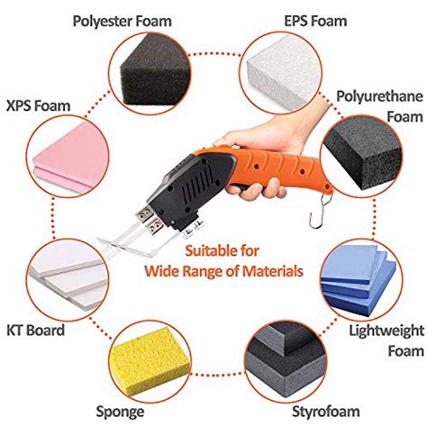 Jiading Pro Electric Hot Knife Foam Cutter Styrofoam Cutting Tool Kit Air Cooled Electric Hot