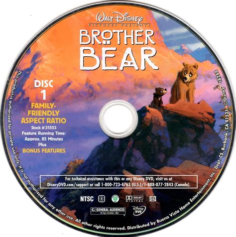 Brother Bear Dvd Database Fandom