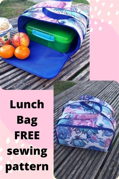 Lunch Bag FREE Sewing Pattern With Video Sew Modern Bags Sewing