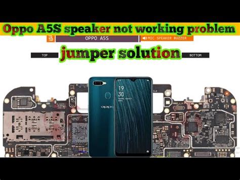 Oppo A S Speaker Not Working Problem Jumper Solution Youtubeviralvideo