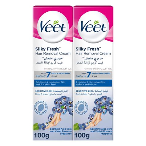 Veet Hair Removal Cream Sensitive Skin Value Pack 2 x 100 g Online at