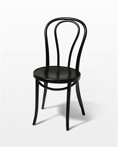 CH335 Black Cafe Chair Prop Rental - ACME Brooklyn