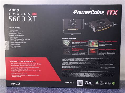 PowerColor Radeon RX 5600 XT ITX Review - Pictures & Disassembly ...