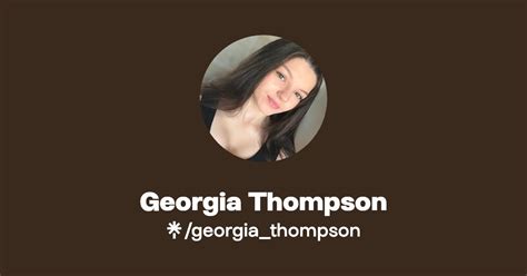 Georgia Thompson Linktree