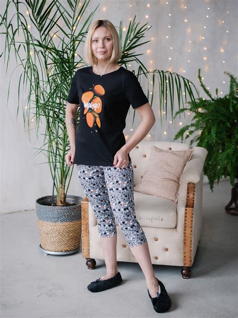 Женский костюм ЖК 024 (принт манго) купить в интернет-магазине IBERLY с ...