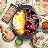 Amazon Food Party Electric Hot Pot With Divider Hotpot Pot Electric Hopot Cooker Shabu