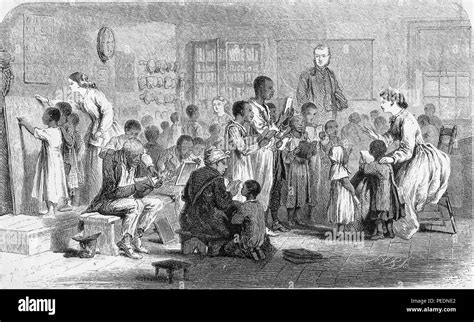 1800s Classroom Black And White Stock Photos And Images Alamy