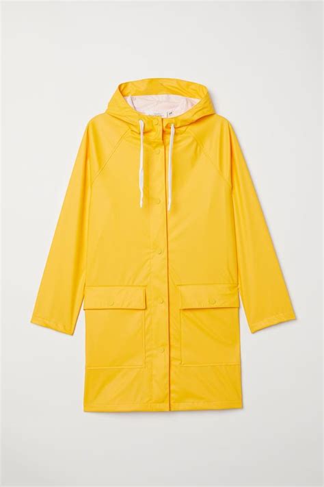 Длинный желтый дождевик | Regenkleding, Jackets, Capuchon