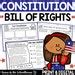 Constitution Day Activities Bill of Rights Activities US Constitution ...