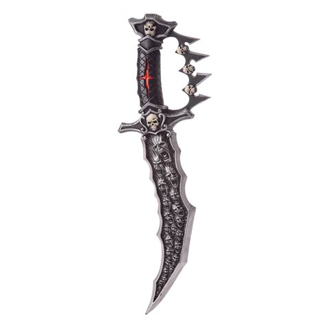 Totally Ghoul Halloween Skull Crypt Dagger 18 In