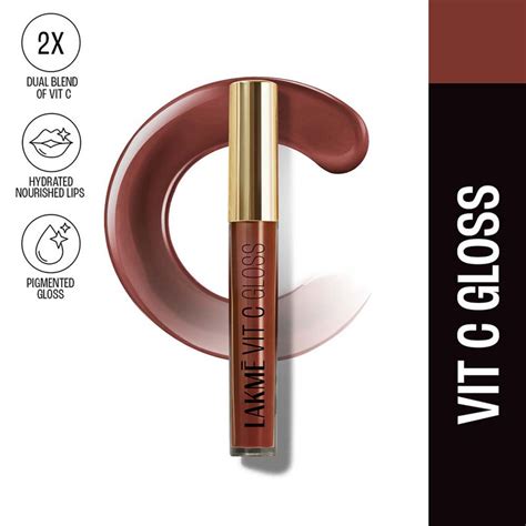 buy lakme superglow glass finish lip gloss oil  vitamin