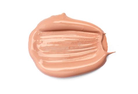 Beige Nude Liquid Foundation Make Up Swatch Texture Image Stock Photo Image Of Isolated