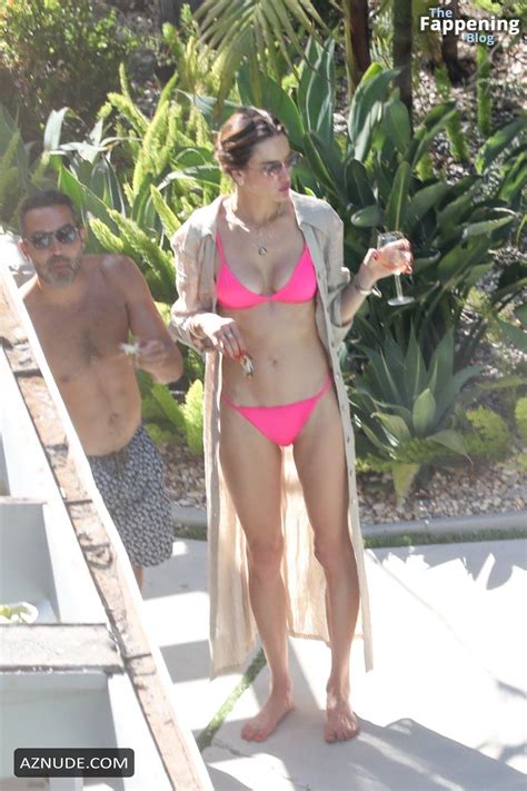 Alessandra Ambrosio Sexy Spotted Showing Off Her Amazing Bikini Body At In Los Angeles Aznude