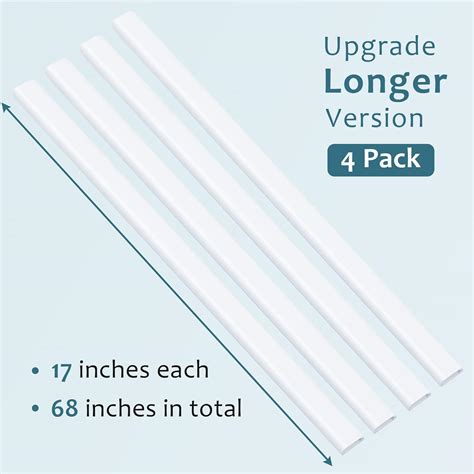 Cable Hider Raceway Kit 68in Wire Hiders For Tv On Wall Paintable Cord