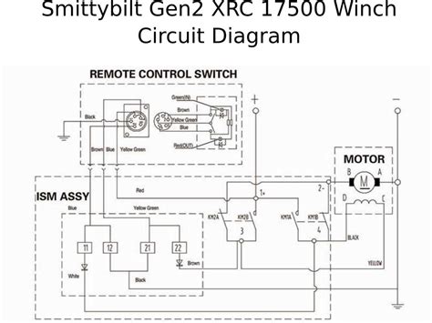 Wiring Diagram for Smittybilt Winch Remote Control