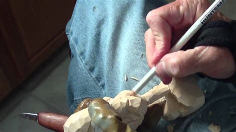 Carving The Allen Goodman Roughout Part 9 Youtube