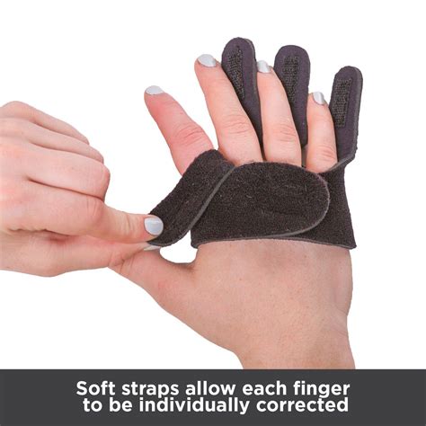 BraceAbility Ulnar Deviation Hand Splint - MCP Knuckle Support Brace