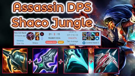 Kraken Crit Shaco Massacre S12 Ranked League Of Legends Full Gameplay Infernal Shaco Youtube