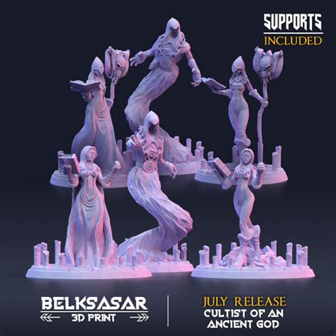 Summoner Of The Ancient Spirits Nude And Normal Set X 6 3D File