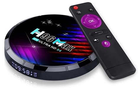 Смарт Тв Приставка Android Smart Tv Box H96 Max 8k 4k Ultra Hd 4 Гб Озу ...