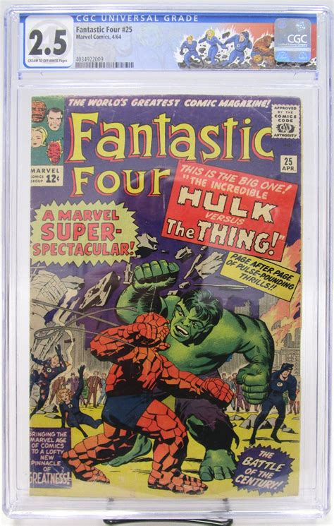 Fantastic Four 25 Cover B Cgc 25