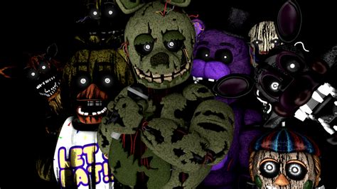 fnaf 3 animatronics by Carlosparty19 on DeviantArt