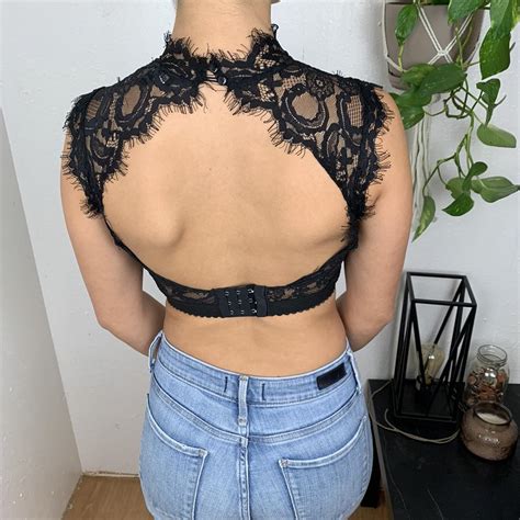 Free Shipping Sexy Lace Lingerie Crop Top Size Depop